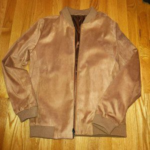 Topman Bomber faux Suede Size Large (44)